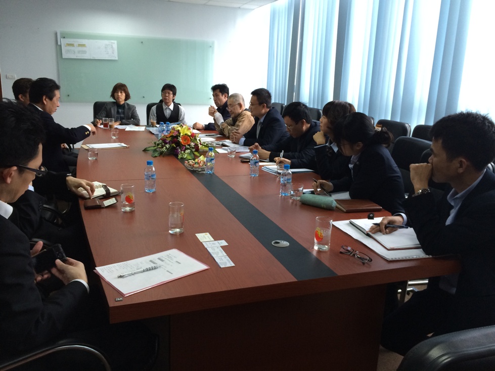A delegation of Japanese Embassy visits NIBELC Hanoi